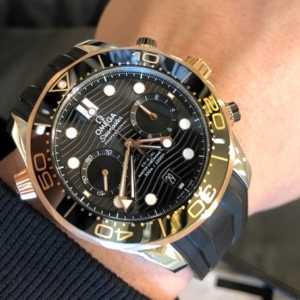 Omega Seamaster Diver 300M Co‐Axial Master Chronometer Chronograph 44 MM - 210.22.44.51.01.001