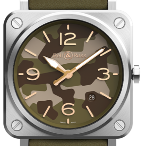 Bell & Ross BR S Green Camo - BRS-CK-ST/SCA