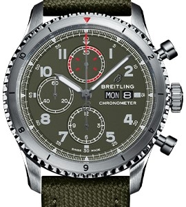 Breitling Aviator 8 Chronograph 43 Curtiss Warhawk - A133161A1L1X2