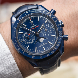 Omega Speedmaster Moonphase Co-Axial Master Chronometer Moonphase Chronograph 44.25 MM Blue Side of the Moon - 304.93.44.52.03.001