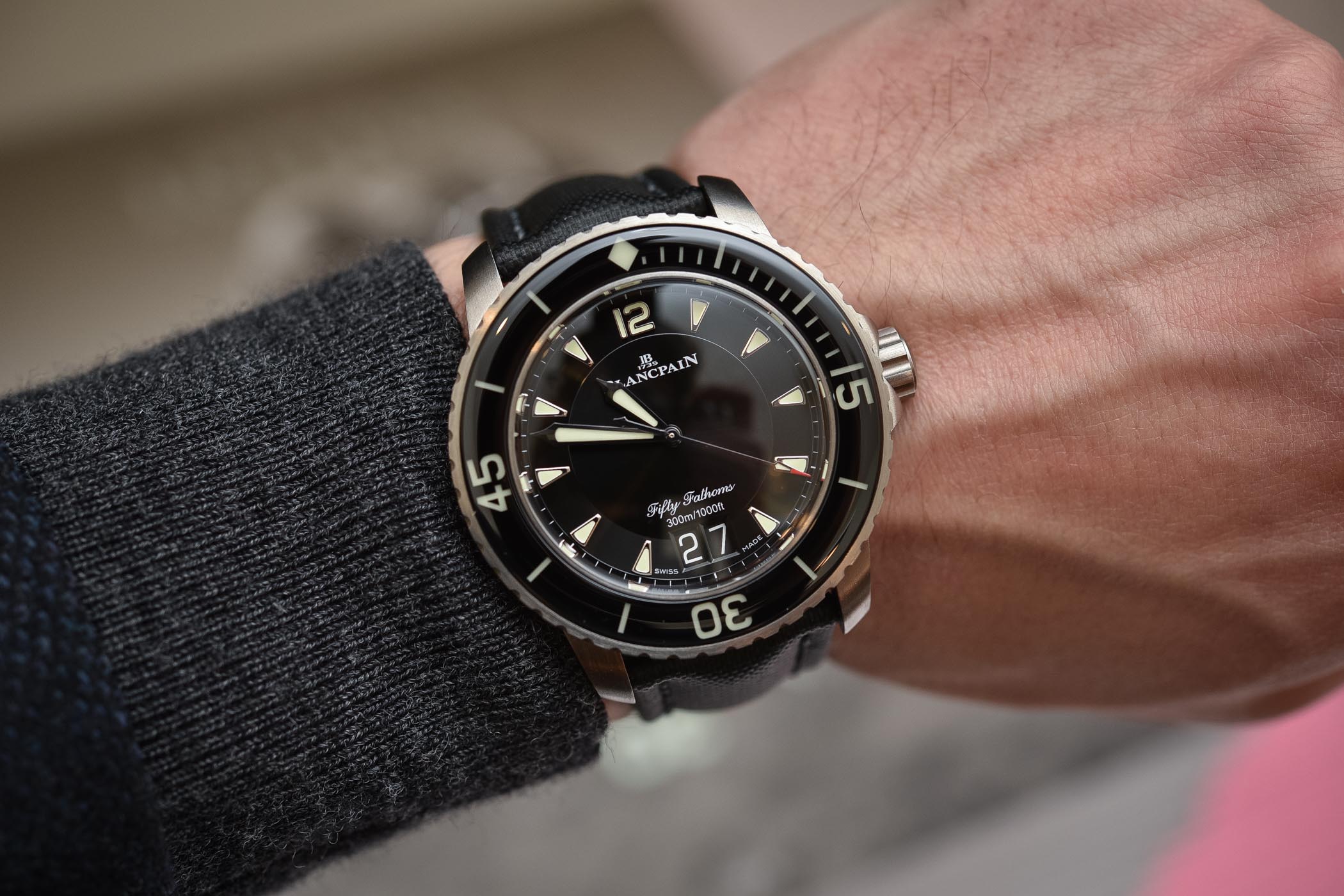 Blancpain Fifty Fathoms Grande Date - Wear The Time