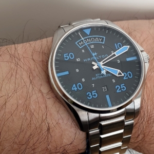 Hamilton Khaki Aviation Pilot Day-Date - Air Zermatt Auto - H64625131