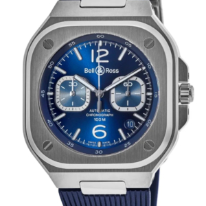 Bell & Ross BR 05 Chrono Blue Steel - BR05C-BU-ST/SRB