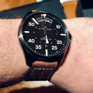 Hamilton Khaki Aviation Day Date Auto - H64605531