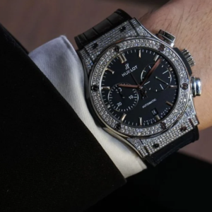 Hublot Classic Fusion Chronograph Titanium Pavè 42 mm - 541.NX.1171.LR.1704