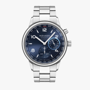 NOMOS Glashütte Club Sport Neomatik Weltzeit Blau Worldtimer