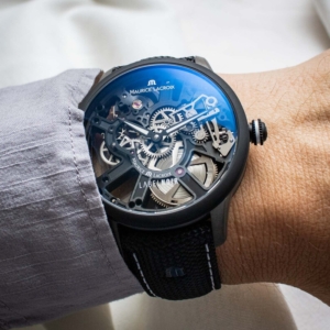 Maurice Lacroix Masterpiece Skeleton Label Noir Limited Edition - MP7228-DLB04-090-2