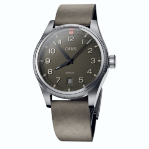 Oris Big Crown ProPilot Date Stainless Steel / Moss / Strap 01 733 7805 4167-07 6 20 16LC