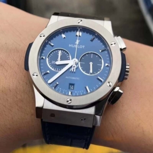 Hublot Classic Fusion Chronograph Titanium Blue 45 mm - 521.NX.7170.LR