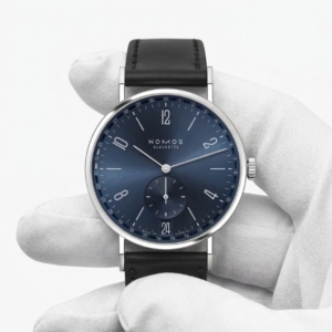 NOMOS Glashütte Tangente 2Date Blu - 136.SB